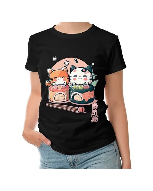 Roly футболка Суши котики S