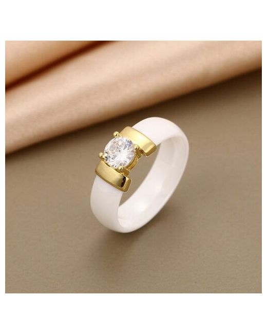 NaPeLa Кольцо керамика кольцо керамическое с камнем 18 размер