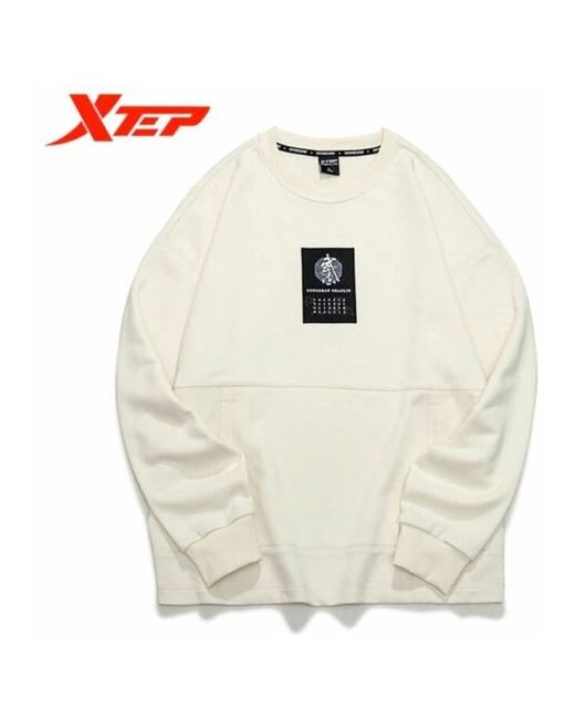 Xtep Свитшот Shaolin новинка толстовка с круглым вырезом и длинным рукавом пуловер свитер
