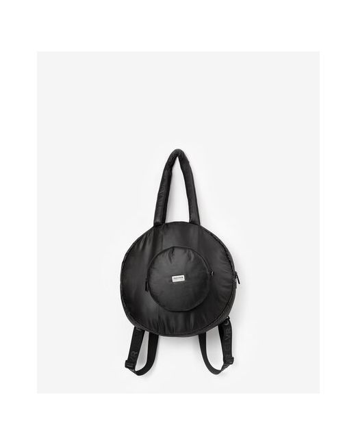 Gulliver Сумка-рюкзак круглой формы черная для девочек размер one мод 12307GJA2001