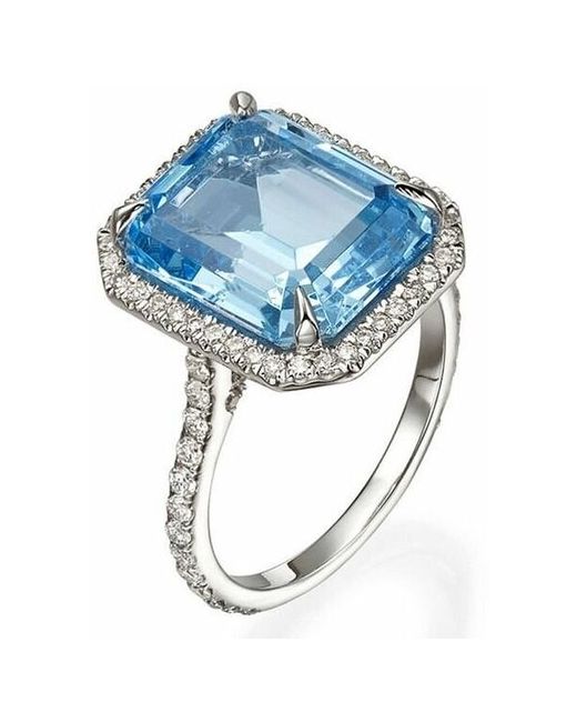 Jewelry Store Кольцо с голубым камнем