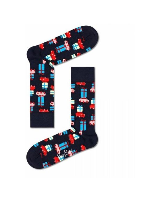 Happy Socks Носки унисекс Holiday Shopping Sock с подарками темно 29