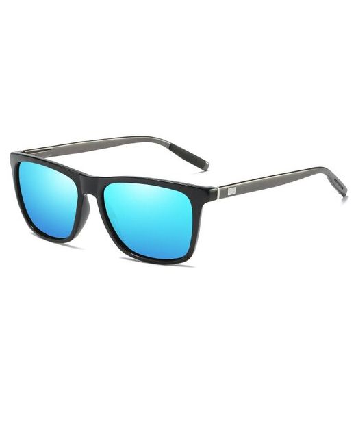 Bestyday Поляризованные солнцезащитные очки с защитой от ультрафиолета для и 3 категории защиты Черно-голубые