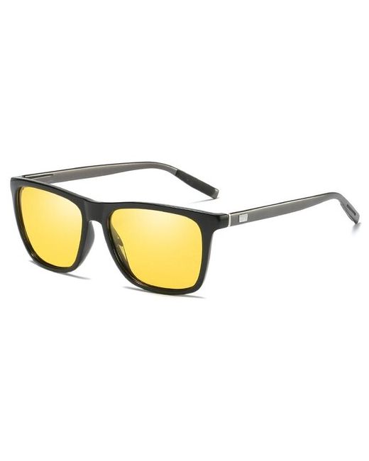 Bestyday Поляризованные солнцезащитные очки с защитой от ультрафиолета для и 3 категории защиты Черно-желтый