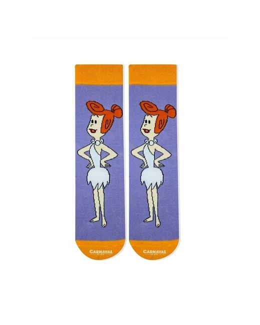 carnavalsocks высокие носки с принтом Флинстоуны-Вилма