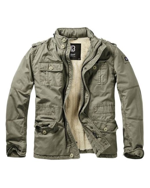 Без бренда Утепленная куртка Britannia Winter Brandit olive 3XL 54-56