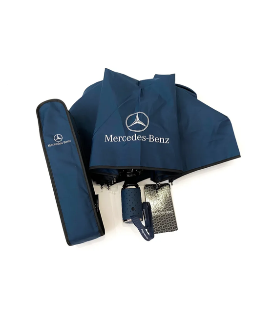 Mercedes Benz Зонт Мерседес Mercedes оригинал в подарочной упаковке премиальный полный автомат антиветер