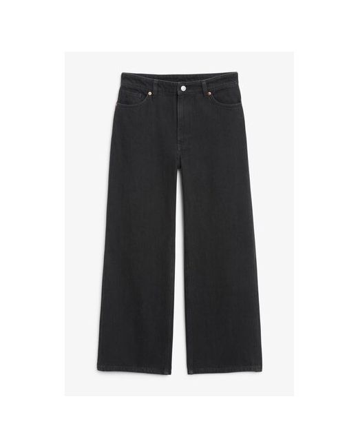 Monki Широкие джинсы Yoko с высокой посадкой и длиной до щиколотки. 26