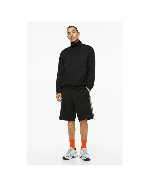 H & M Двусторонние спортивные шорты DryMove черный/разноцветный XL
