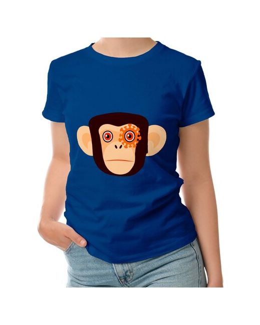 Roly футболка Кибер обезьяна шимпанзе L