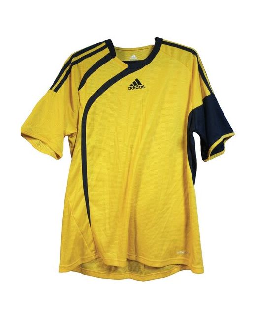 Adidas Футболка 563335 желто-черная размер L