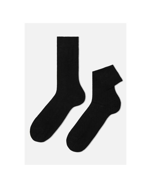 Bestyday носки теплые кашемир Ланмень размер 41-47 2 пары Черные NOА727