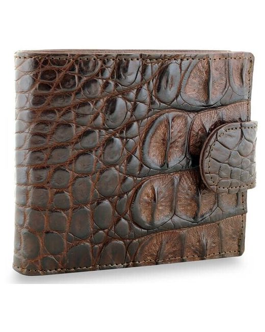 Exotic Leather бумажник с монетницей из кожи крокодила