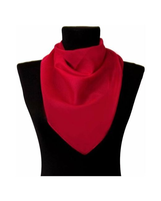 Roby Foulards Красивый платок красного цвета 54326
