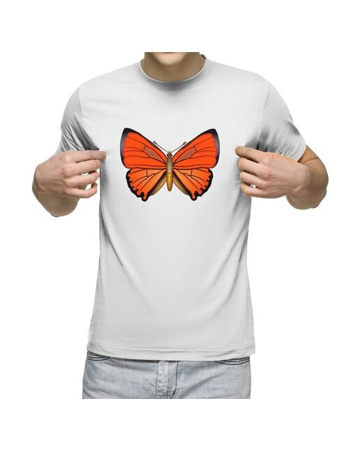 US Basic футболка Бабочка червонец огненный S