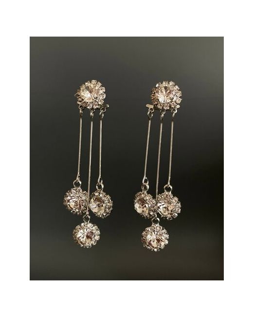 Fashion Jewelry Серьги бижутерия с подвесными кристаллами