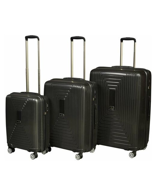 L'Case комплект ударостойких чемоданов бизнес-класса с кодовым замком TSA Moscow 3 шт.