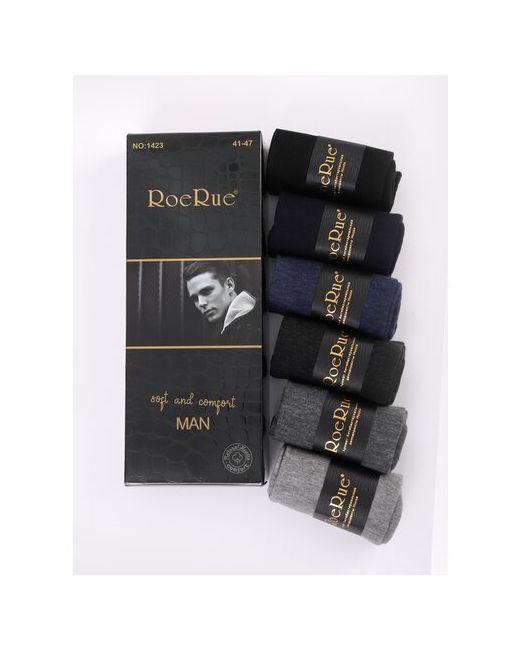 RoeRue Комплект носков ароматизированные носки 6 пар набор классические
