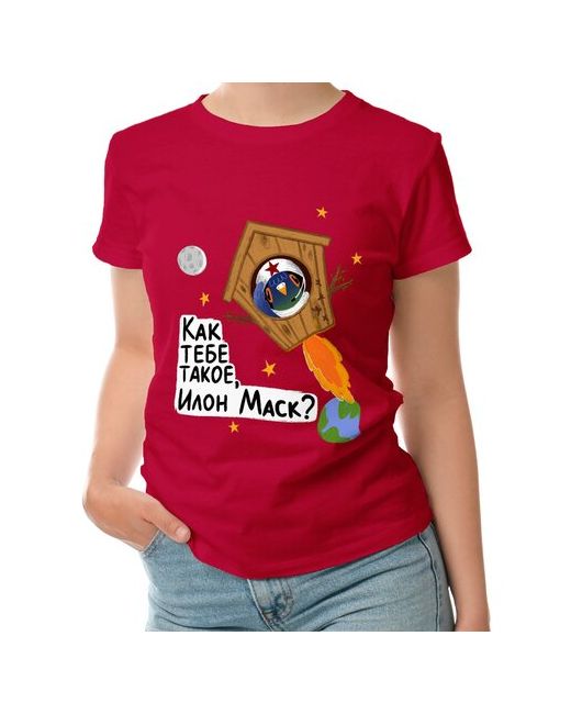 Roly футболка Голубь Григорий в космосе мем Илон Маск XL темно-