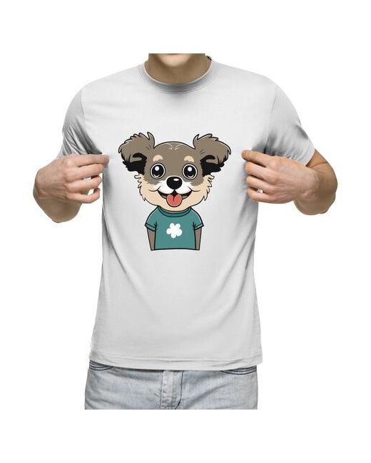 US Basic футболка Веселая собачка щенок XL