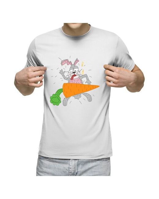 US Basic футболка На зайца упала морковь 2XL