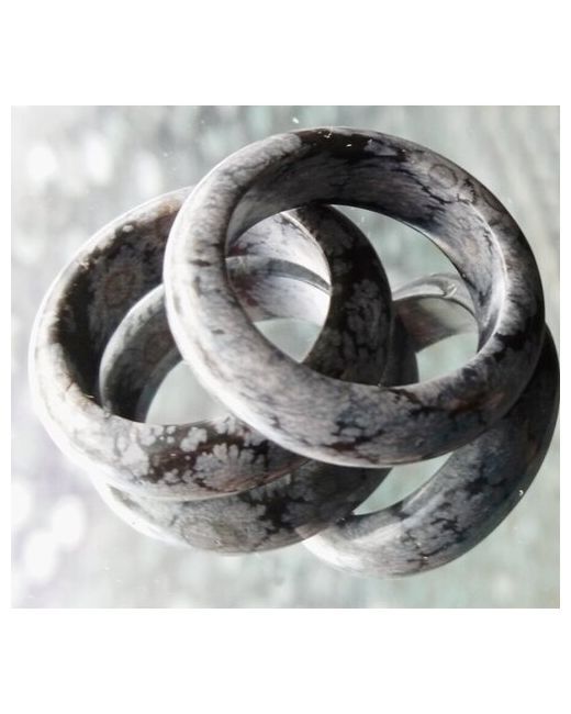 Китай Кольцо из цельного камня Обсидиан размер 17 мм защитный талисман и оберег