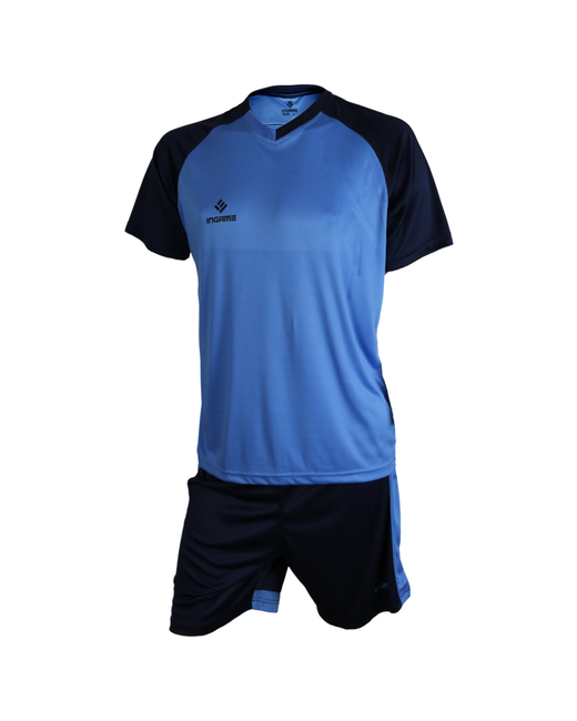 Ingame Форма футбольная взрослая футболкашорты UFB-001 сине черный
