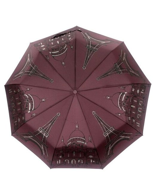 Popular зонт 3 сложения Glitter суперавтомат купол 101 см. 816-10