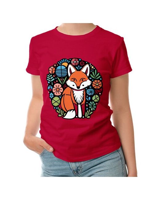 Roly футболка FOX FLOWERS M