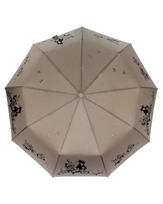 Popular зонт 3 сложения Glitter суперавтомат купол 101 см. 816-05