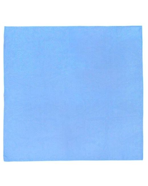 Roby Foulards Платок шифоновый голубого цвета 845978