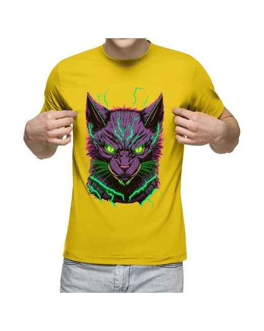 US Basic футболка Электро кот XL
