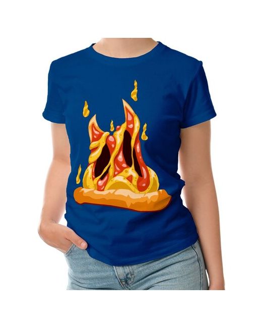 Roly футболка Демон Пиццы XL темно-