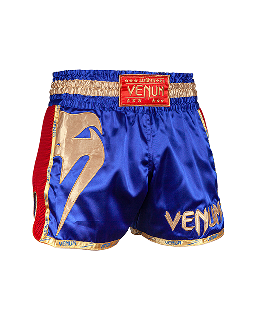 Venum Шорты для тайского бокса Giant Navy/Gold XXL