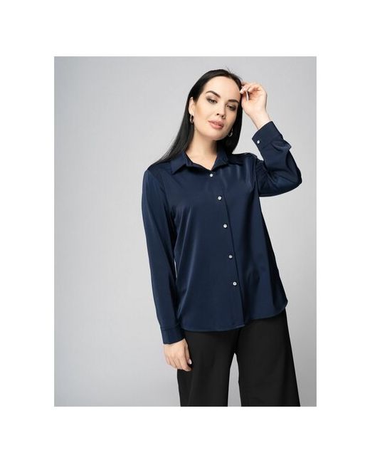 DiSORELLE Блузка/шелковая рубашка женская офисная шелковая