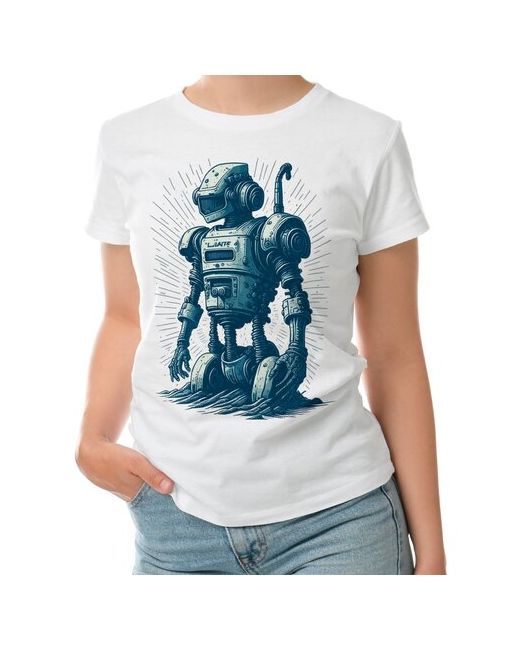 Roly Женская футболка Робот M