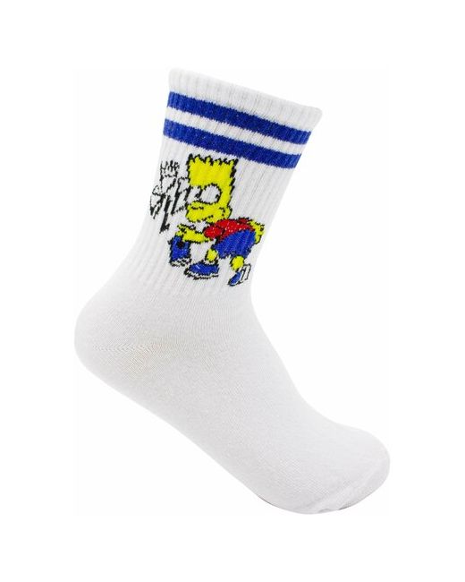 carnavalsocks носки с принтом Барт Симпсон граффити
