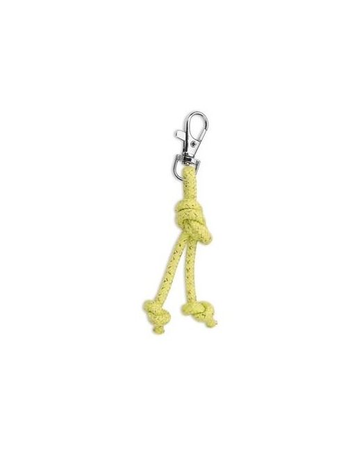 Indigo Сувенир брелок скакалка для художественной гимнастики Салатовый люрикс 10 см