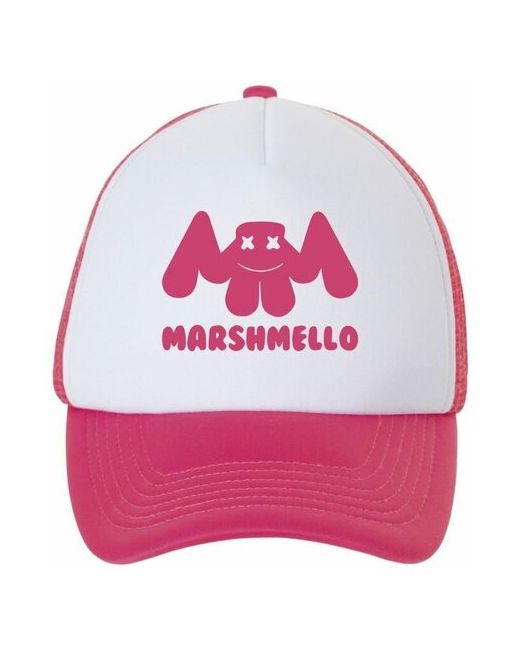 GOODbrelok Кепка Marshmello Маршмэллоу 16 С сеткой