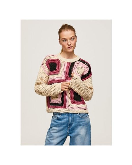Pepe Jeans London свитер для London модель PL701951 разноцветный размер 44S