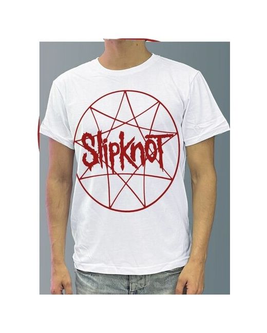 Будь на стиле Футболка из хлопка с DTF рисунком Музыка Slipknot 1203