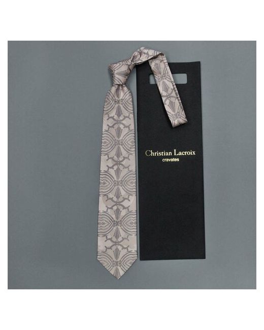 Christian Lacroix Красивый галстук красивого пудрового цвета 836688