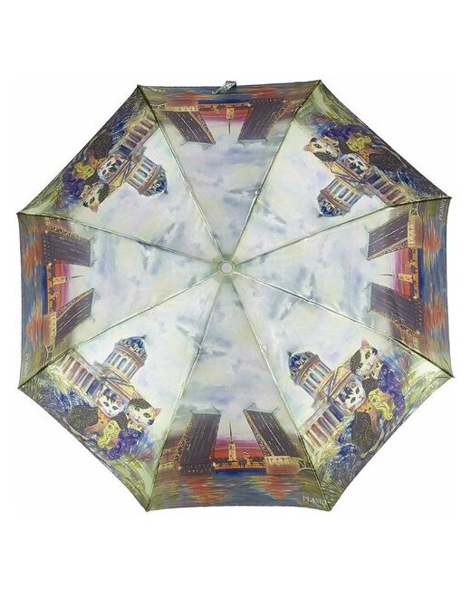 Planet Складной зонт Петербургские котики у Казанского собора автомат