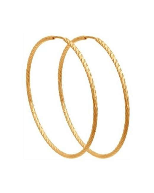 Яхонт Ювелирный Серьги-кольца из золота Арт. 51318
