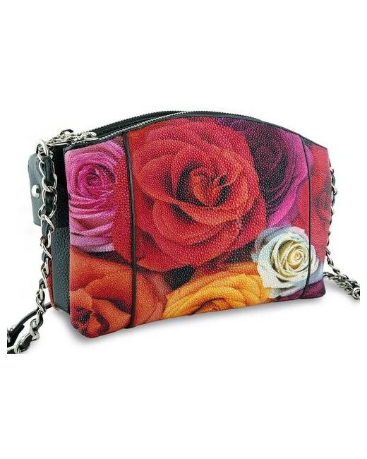 Exotic Leather сумочка из натуральной кожи ската Roses