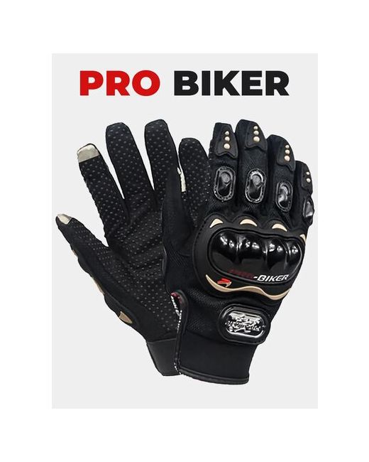 Pro-Biker Перчатки тактические сенсорные защитные мотоперчатки PRO BIKER размер XL