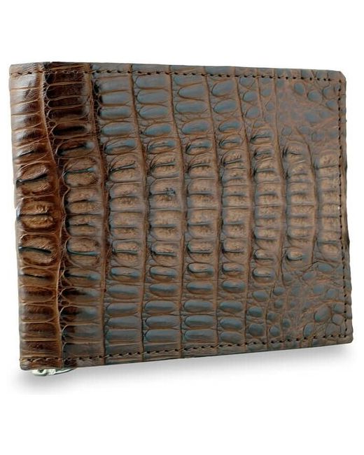 Exotic Leather Классический зажим для купюр из крокодила