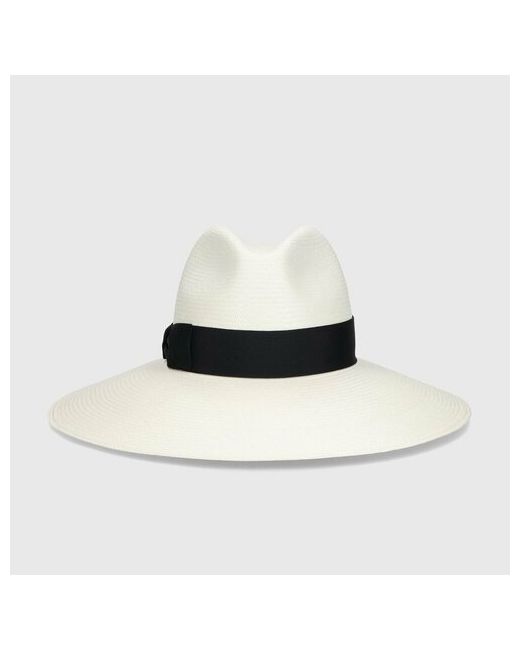 Ramos Collection Соломенная эквадорская широкополая шляпа Федора M