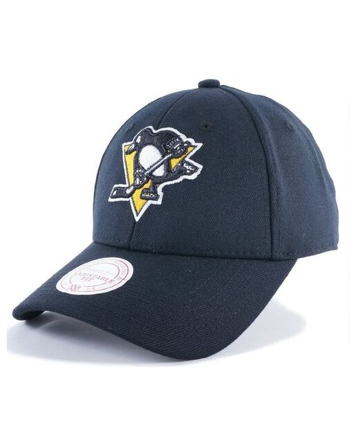 Mitchell&Ness Бейсболка Low Pro Snapback Pittsburgh Penguins черный EU246-LOWPRO-BLK