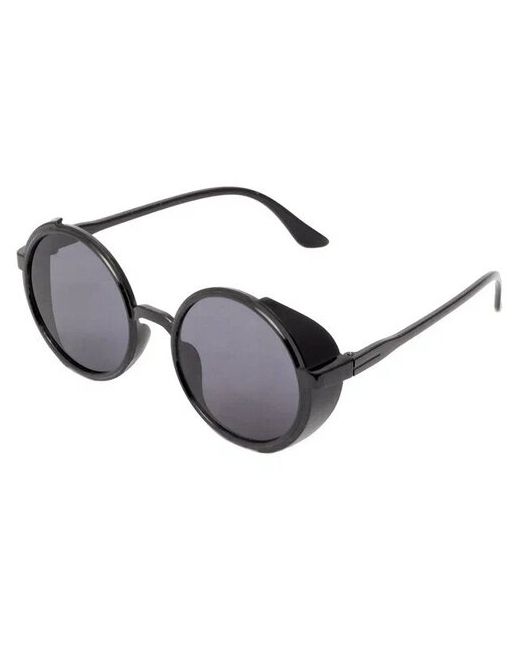 Medov Солнцезащитные очки в стиле стимпанк унисекс круглые black UV400